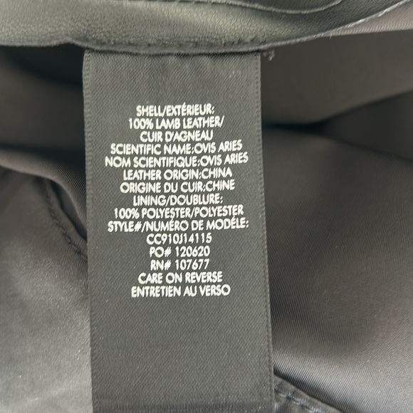 New MSRP $1195 Alice and Olivia Scarlet lamb Leather Gaucho pant - Picture 9 of 16